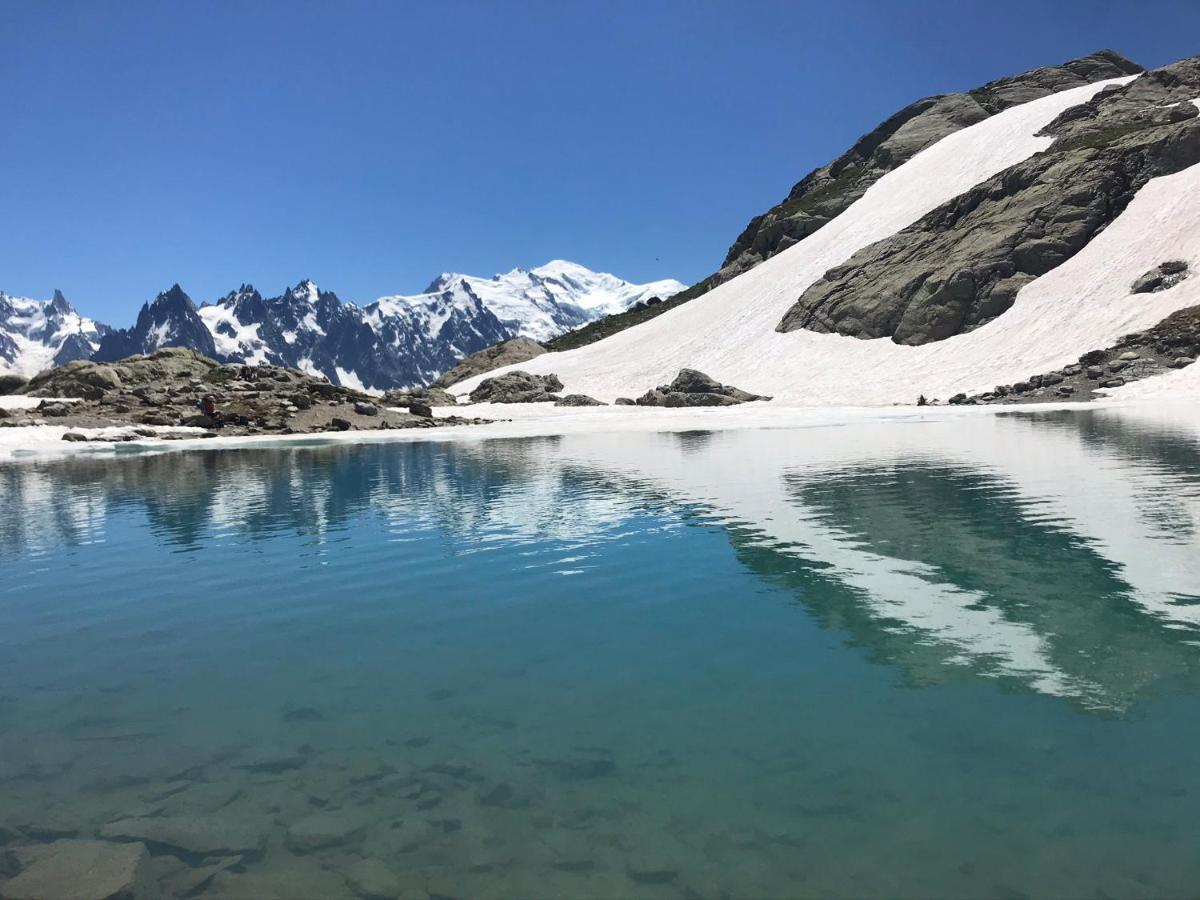 شقة Marie Mont Blanc Vue Mont Blanc سا جيرفي لي با المظهر الخارجي الصورة