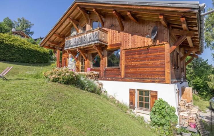 شقة Marie Mont Blanc Vue Mont Blanc سا جيرفي لي با المظهر الخارجي الصورة