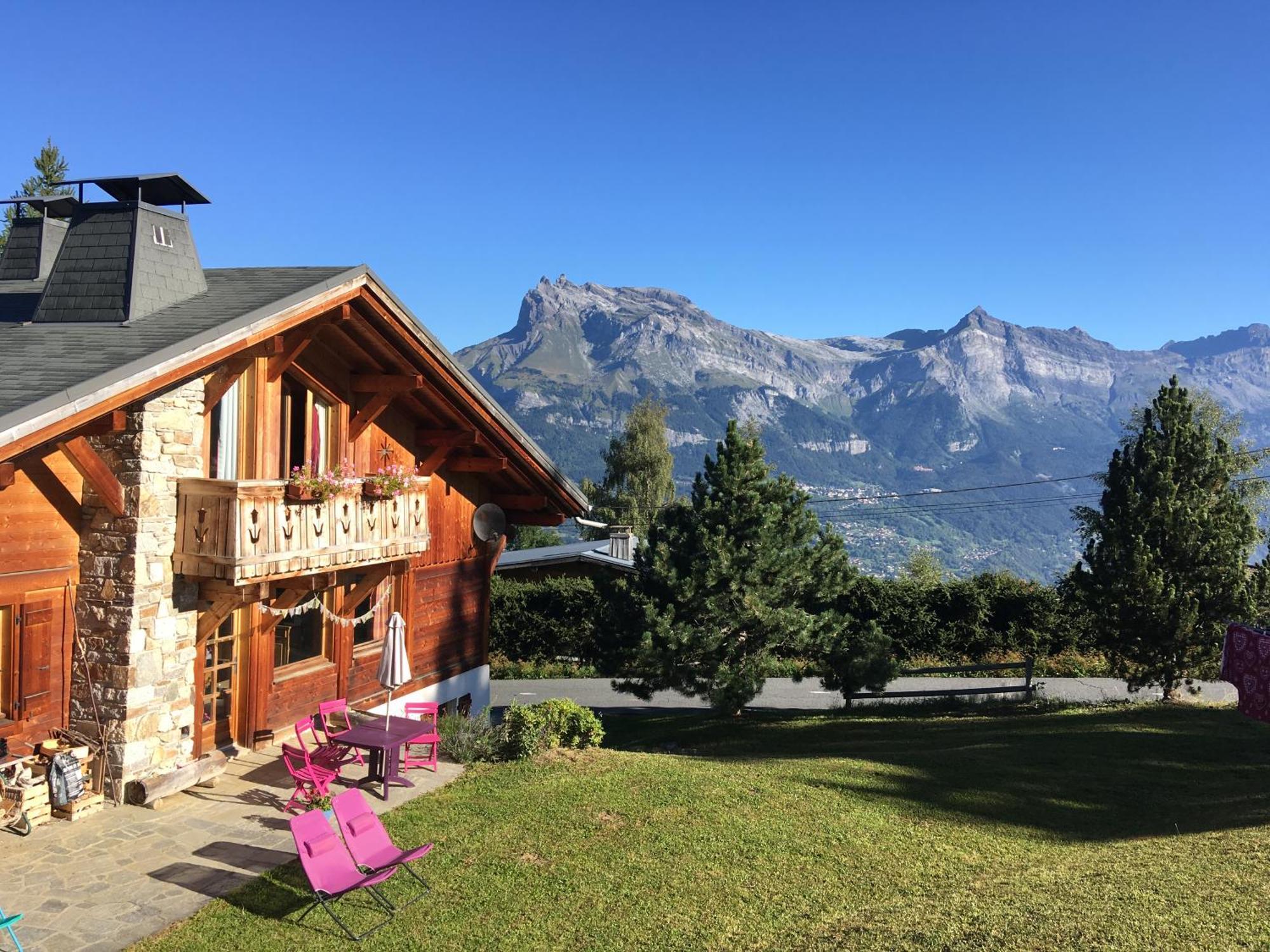 شقة Marie Mont Blanc Vue Mont Blanc سا جيرفي لي با المظهر الخارجي الصورة