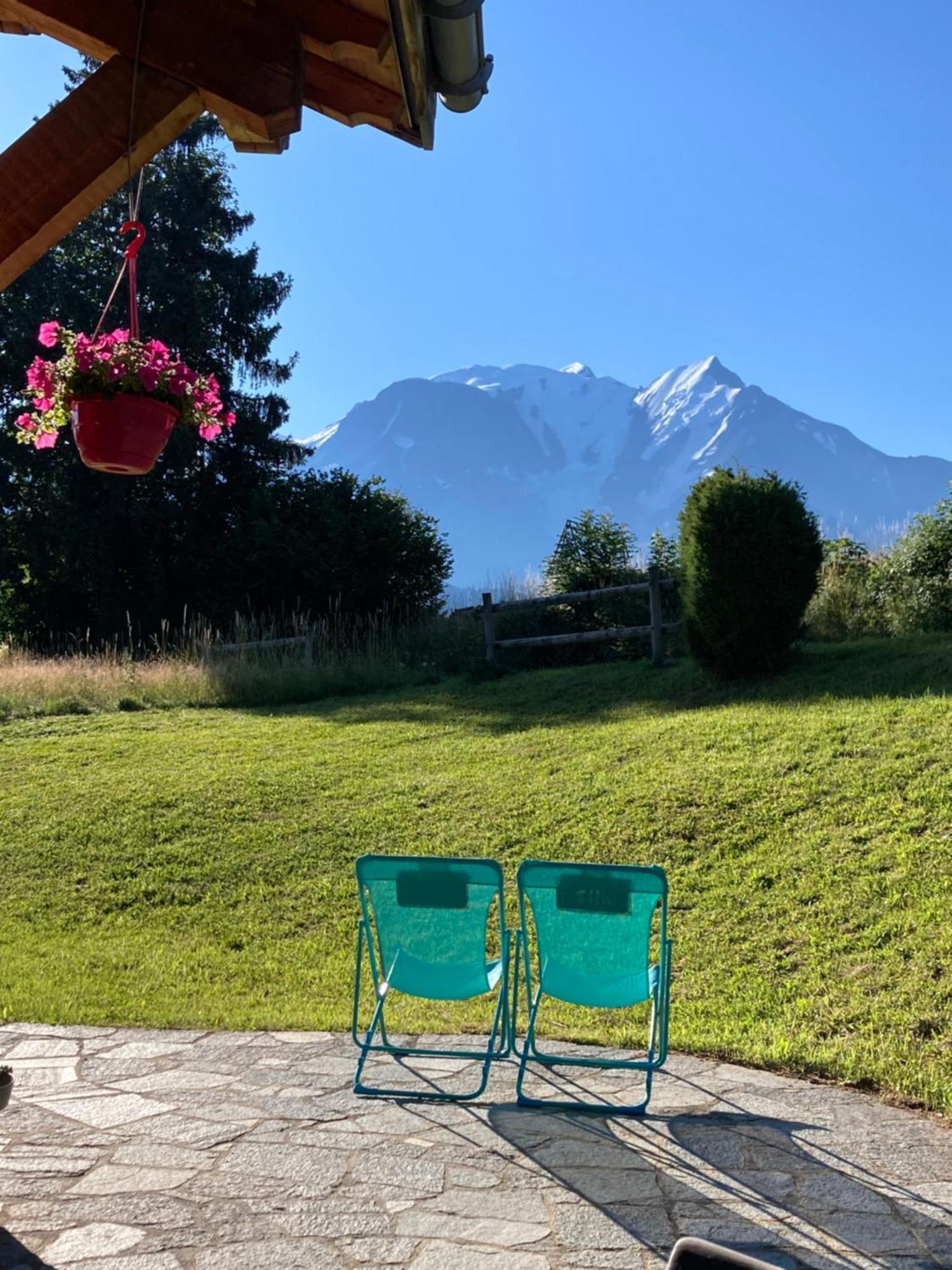 شقة Marie Mont Blanc Vue Mont Blanc سا جيرفي لي با المظهر الخارجي الصورة