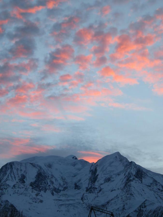 شقة Marie Mont Blanc Vue Mont Blanc سا جيرفي لي با المظهر الخارجي الصورة