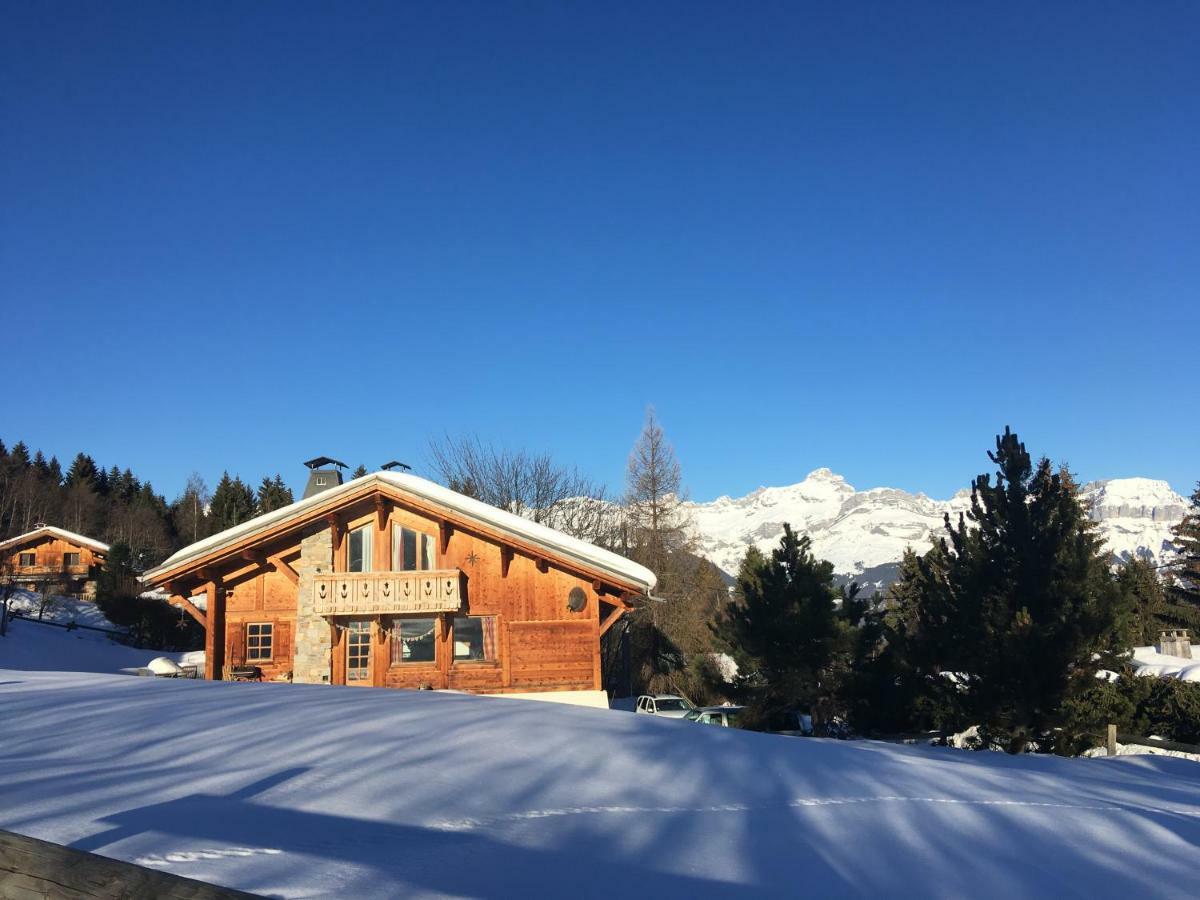 شقة Marie Mont Blanc Vue Mont Blanc سا جيرفي لي با المظهر الخارجي الصورة