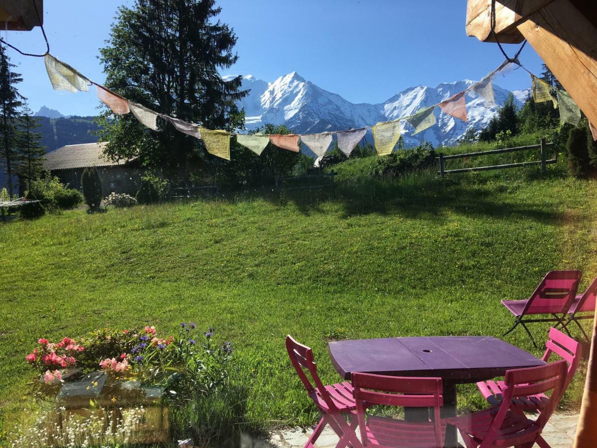 شقة Marie Mont Blanc Vue Mont Blanc سا جيرفي لي با المظهر الخارجي الصورة